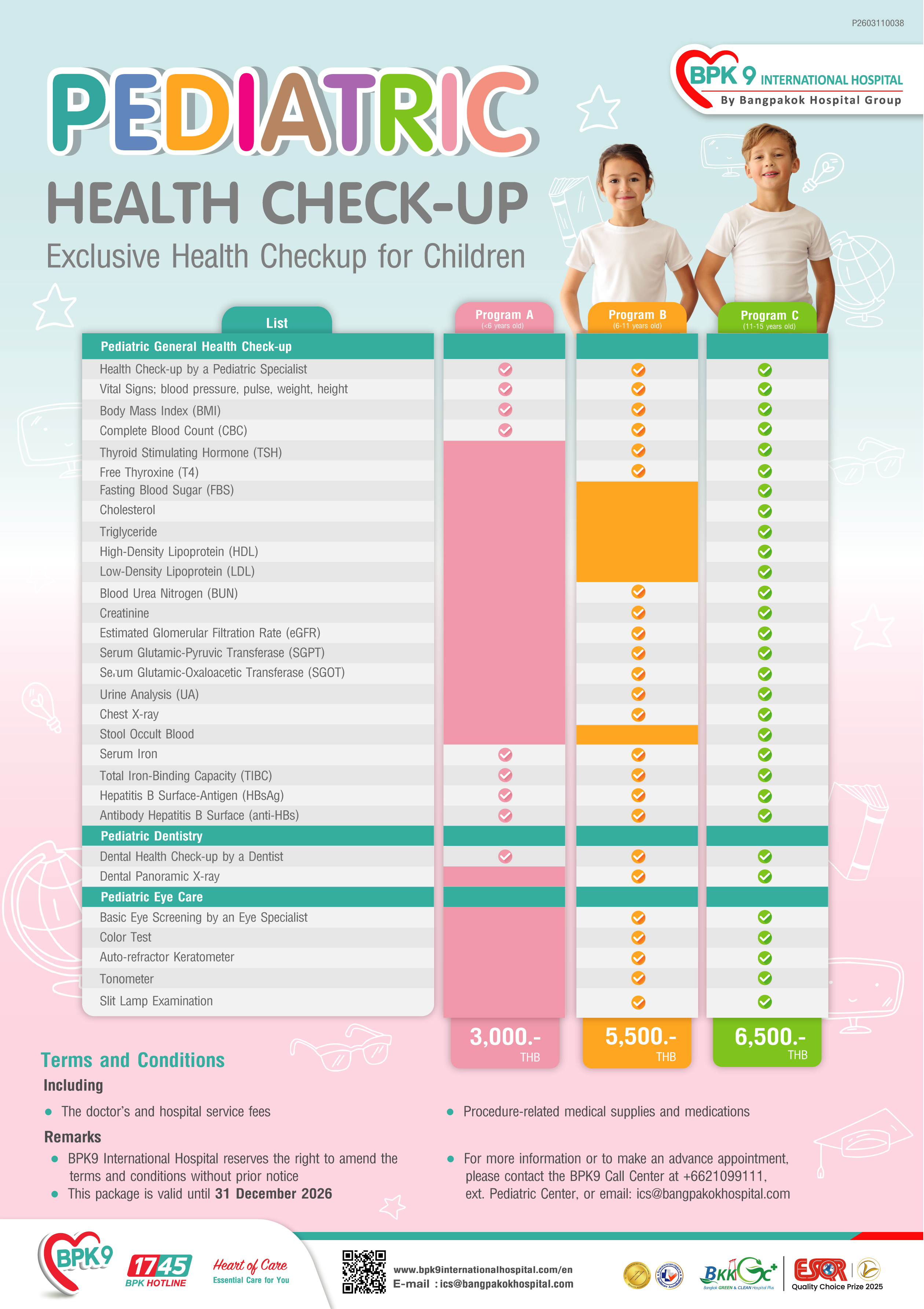 Pediatric Health Checkup